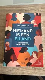 Jan Vranken - Niemand is een eiland, Boeken, Ophalen, Jan Vranken