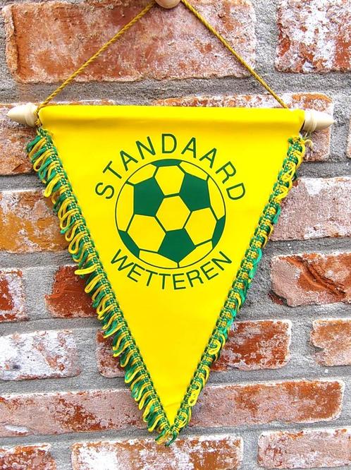 Standaard Wetteren voetbal mooie vaandel fanion wimpel, Verzamelen, Sportartikelen en Voetbal, Zo goed als nieuw, Spel, Ophalen of Verzenden