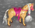 speelgoed mechanisch paard barbie, Ophalen of Verzenden, Gebruikt, Barbie