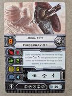 Star Wars X-Wing carte dual Boba fett / Han Solo big size, Ophalen of Verzenden, Zo goed als nieuw, FFG
