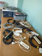 RALLONGES + MULTIPRISES + CABLES DIVERS, Enlèvement, Utilisé, Câble ou Fil électrique