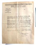 Brief + omslag v Nat Komité Bijstand a Krijgsgevangen (1943), Overige soorten, Ophalen of Verzenden