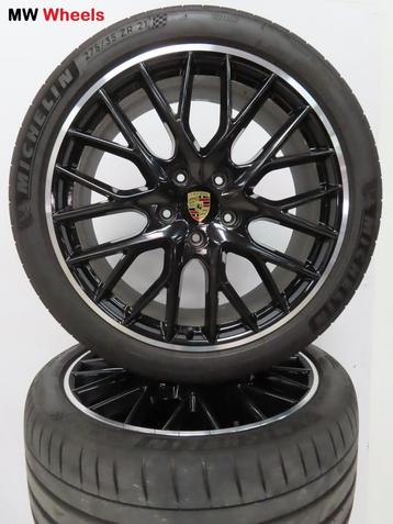 Porsche Panamera 971 velgen 21 inch sport design zomerbanden beschikbaar voor biedingen