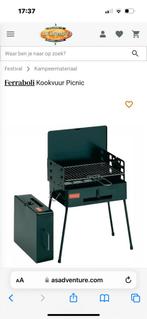 Bbq koffermodel camping boot 4x4 handig compact nieuw, Tuin en Terras, Houtskoolbarbecues, Ophalen of Verzenden, Zo goed als nieuw