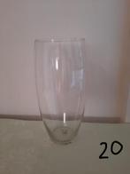 glazen vaas, Minder dan 50 cm, Glas, Zo goed als nieuw, Ophalen