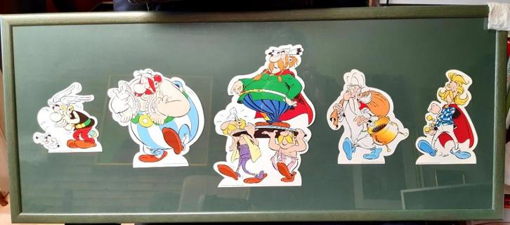 Grote kader met afbeeldingen van Asterix....., Kinderen en Baby's, Kinderkamer | Inrichting en Decoratie, Zo goed als nieuw, Overige typen