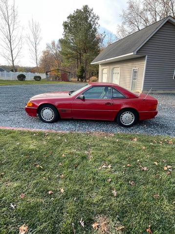 Mercedes-Benz 300 SL 1991, Autos, Rouge, Achat, Beige, Entreprise