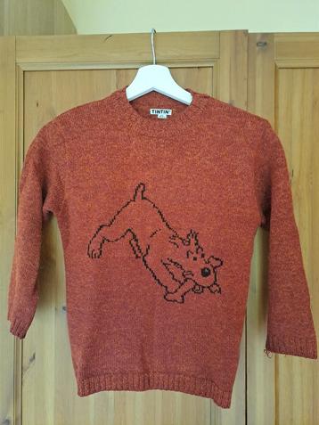 Pull laine TINTIN 8 ans, Enlèvement ou Envoi, Comme neuf