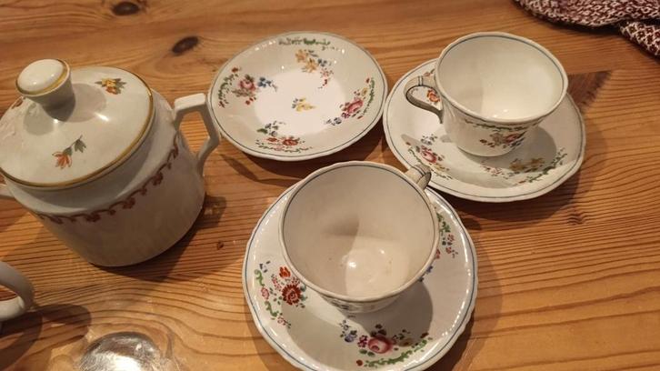 Service à thé ancien en porcelaine KPM, Antiek en Kunst, Antiek | Porselein, Ophalen of Verzenden