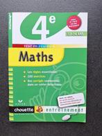 Math 4e (13-14 ans) - Hatier, Neuf, Enlèvement ou Envoi, Hatier, Enseignement secondaire inférieur