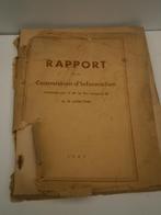 Rapport krantenknipsels uit 1947+, Ophalen of Verzenden, 1940 tot 1960, Knipsel(s)