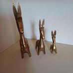 Vintage set van 3 ezeltjes, Antiek en Kunst, Ophalen of Verzenden