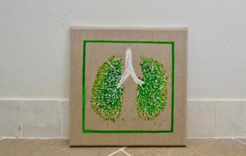 schilderij longen beschikbaar voor biedingen