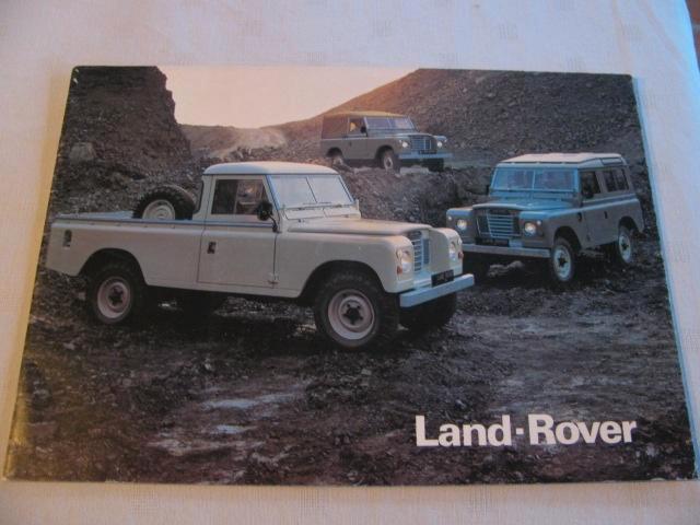129 Land Rover 88 en 109 brochure 1979, Boeken, Auto's | Folders en Tijdschriften, Gelezen, Ophalen of Verzenden