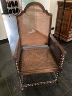 Antieke zetel hout, Ophalen