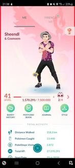 Compte Pokémon Go niveau 41 | plein de copains, beaucoup de, Comme neuf, Enlèvement ou Envoi