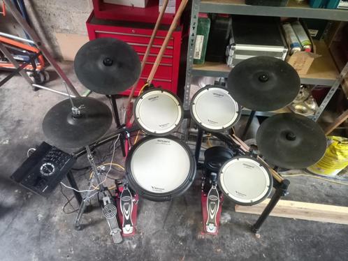 Elektrisch drumstel Roland zeer weinig gebruikt, Muziek en Instrumenten, Drumstellen en Slagwerk, Zo goed als nieuw, Roland, Elektronisch