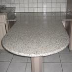 Granieten tafel, Huis en Inrichting, Ophalen, Overige materialen, 50 tot 100 cm, Zo goed als nieuw