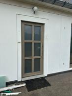 Ramen PVC dubbel glas en buitendeuren, Doe-het-zelf en Bouw, Glas en Ramen, Ophalen, Gebruikt, Gevelraam of Ruit, Dubbelglas