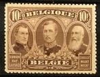 149. 1915. Postfris. 3 eerste koningen. OBP: 58,00 euro., Postzegels en Munten, Postzegels | Europa | België, Verzenden, Koninklijk huis