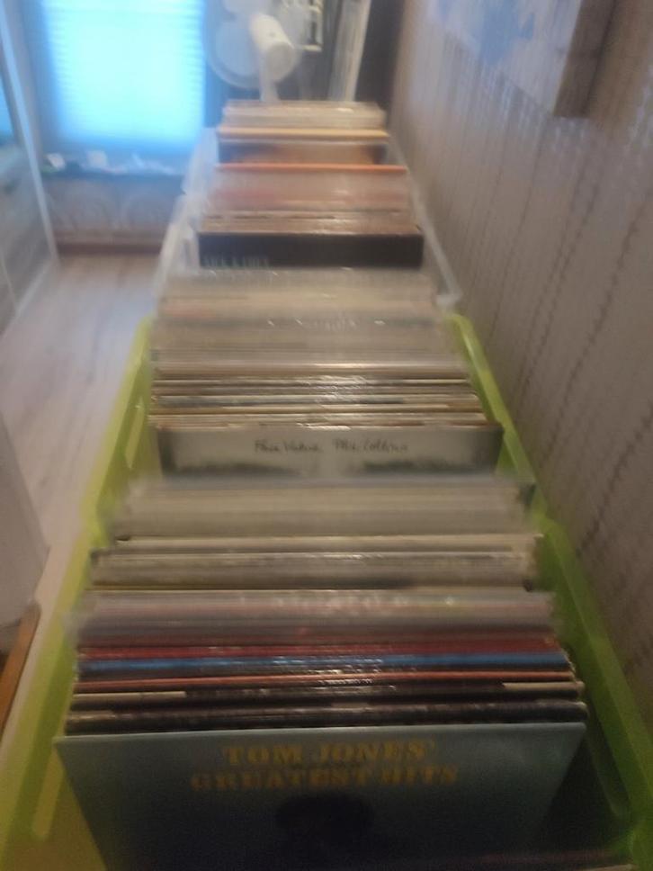 Collection de vinyles complète platine ampli et enceinte, Cd's en Dvd's, Vinyl | Wereldmuziek, Zo goed als nieuw, Ophalen
