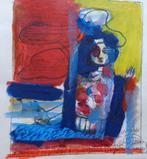 LIONEL VINCHE / DES CERISES / ORIGINEEL / 27x36cm / SIG 1987, Ophalen of Verzenden