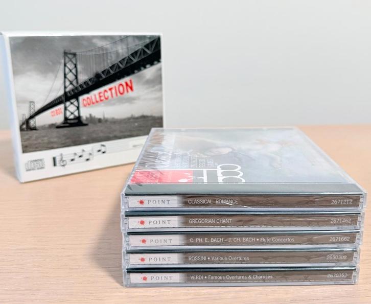 Point Classics Collection / 5 x CD BOXSET / NIEUW SEALED, CD & DVD, CD | Classique, Neuf, dans son emballage, Chant, Du modernisme à nos jours