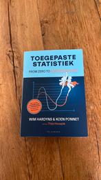 Toegepaste statistiek from zero to statistical hero, Boeken, Ophalen of Verzenden, Zo goed als nieuw