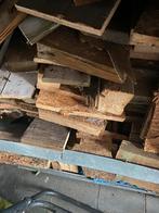 8 kisten vol klein gemaakt hout - allerlei soorten, Doe-het-zelf en Bouw, Hout en Planken, Ophalen, Eiken
