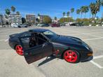 Porsche 968 ClubSport Recaro Carbon Stoelen 1995, Auto's, 4 zetels, Achterwielaandrijving, Zwart, 4 cilinders