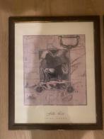 2 leuke schilderijen met dieren print., Ophalen