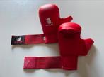 Matsuru Karate Vuist - met duim - Kunstleer - Rood - medium, Enlèvement, Comme neuf