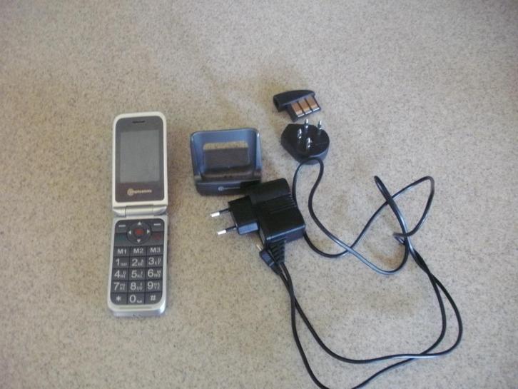 seniorenklaptelefoon  Amplicomms Tel M7000, Telecommunicatie, Overige Telecommunicatie, Zo goed als nieuw, Ophalen