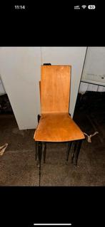 Chaises design Olly Tango (x20) – à nettoyer, Vintage, Brun, Enlèvement, Bois