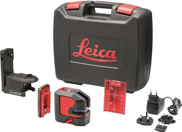 Leica Lino L2P5 - Laser à croix et à points tout-en-un, Doe-het-zelf en Bouw, Meetapparatuur, Gebruikt, Overige meters, Ophalen of Verzenden