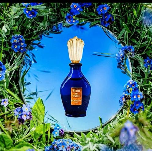 Bourjois Paris Soir de Paris miniature vintage bottle, Verzamelen, Parfumverzamelingen, Zo goed als nieuw, Miniatuur, Gevuld, Ophalen of Verzenden