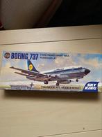 B737 Lufthansa + Sabena-embleem - 1/144e, Zo goed als nieuw