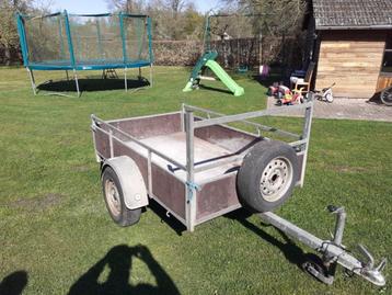 Remork aanhangwagen, Auto diversen, Aanhangers en Bagagewagens, Ophalen, Gebruikt