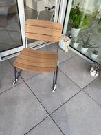 Te koop aangeboden 2 loungestoelen, Ophalen of Verzenden, Zo goed als nieuw, Aluminium