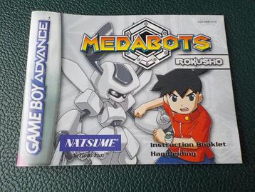 Manuel GBA Nintendo Gameboy Advance Medabots Rokusho, Enlèvement ou Envoi, Comme neuf