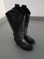 Blauwgrijze lederen cowboy boots / afzaklaarzen, maat 37, Vêtements | Femmes, Chaussures, ANDERE, Enlèvement ou Envoi, Porté, Bleu