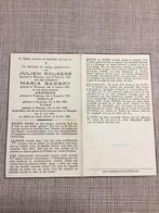 Oorlogsslachtoffers Poperinge Bissegem Westouter +1944 WOII, Verzenden, Bidprentje