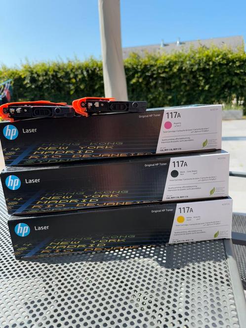 Lot de 5 HP Cartouches de toner laser authentique HP 117A, Computers en Software, Printerbenodigdheden, Zo goed als nieuw, Toner