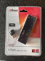 4 USB aansluitingen in 1 nieuw, Computers en Software, USB Sticks, Ophalen of Verzenden, Nieuw, Trust