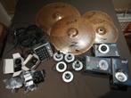 Zildjian low volume cymbalen met digitale processor, Musique & Instruments, Batteries & Percussions, Enlèvement, Utilisé, Autres marques