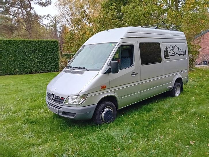 mercedes camperbus voor de echte avonturier automaat airco, Caravans en Kamperen, Mobilhomes, Particulier, tot en met 2, Buscamper of Camperbus