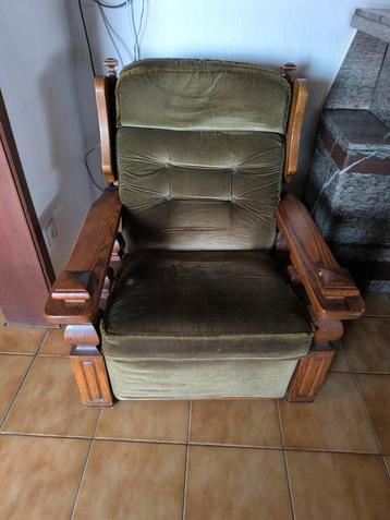 Fauteuil inclinable en chêne massif, Enlèvement