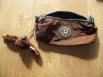 Kipling Pennenzak met Aapje Bruin 1 Rits Vintage Retro, Verzamelen, Ophalen of Verzenden, Overige typen