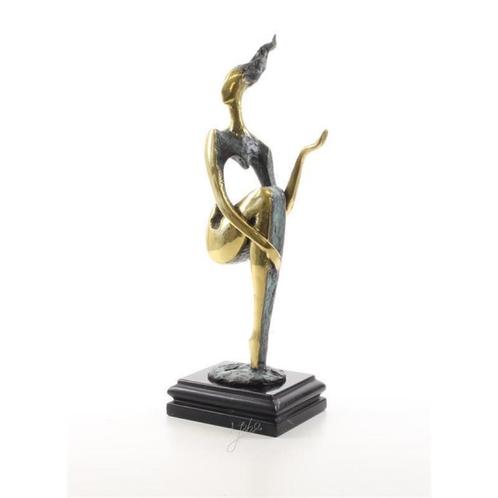 pikant , bronzen beeld , naakte vrouw , beeld , brons, Antiquités & Art, Art | Sculptures & Bois, Enlèvement ou Envoi