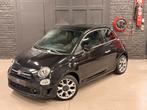 Fiat 500 hybrid Hey Google #2021 #schuifdak, Auto's, Fiat, Voorwielaandrijving, 4 zetels, Leder en Stof, Zwart